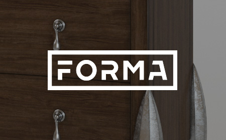 Forma Логотип и фирменный стиль производителя мебели