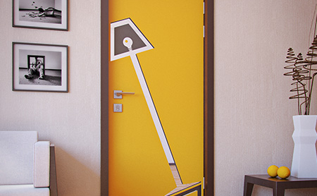 Nayada Визуализация дверей и наклеек для производителя офисной мебели