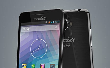 Wexler Промо-сайт мобильного телефона Wexler.ZEN5
